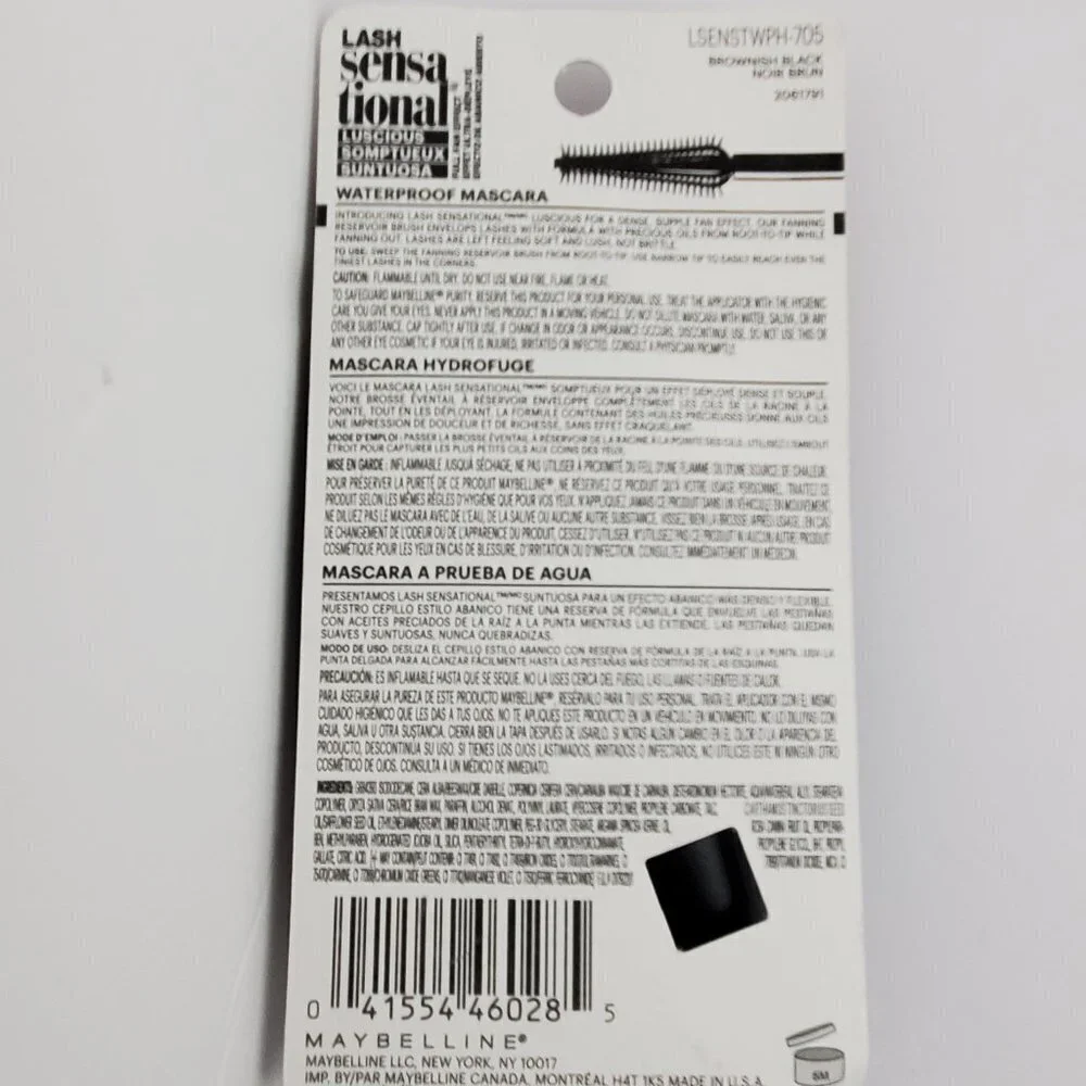 Lash Sensational 705 Waterproof Mascara